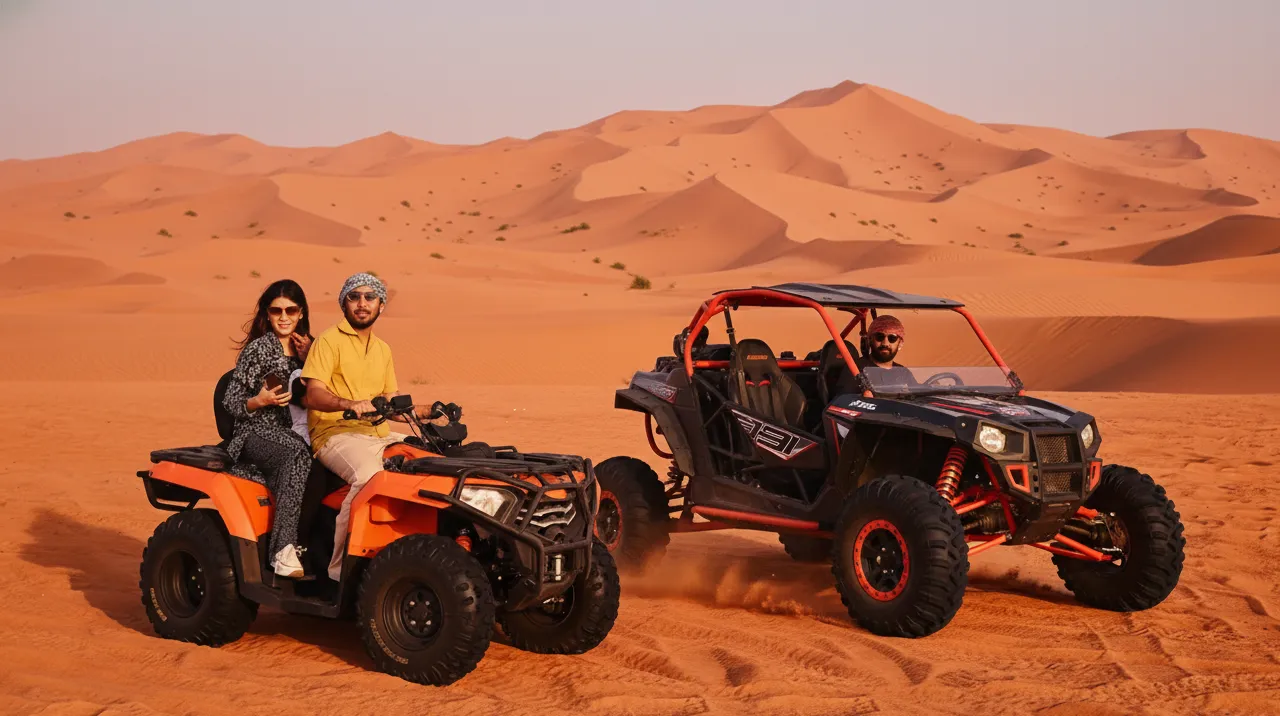 ATV adventure in Dubai